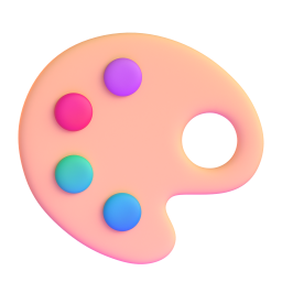 paleta de artista